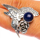Large Lapis Lazuli Hummingbird Ring Size 7.75 (925 Sterling Silver) R146480