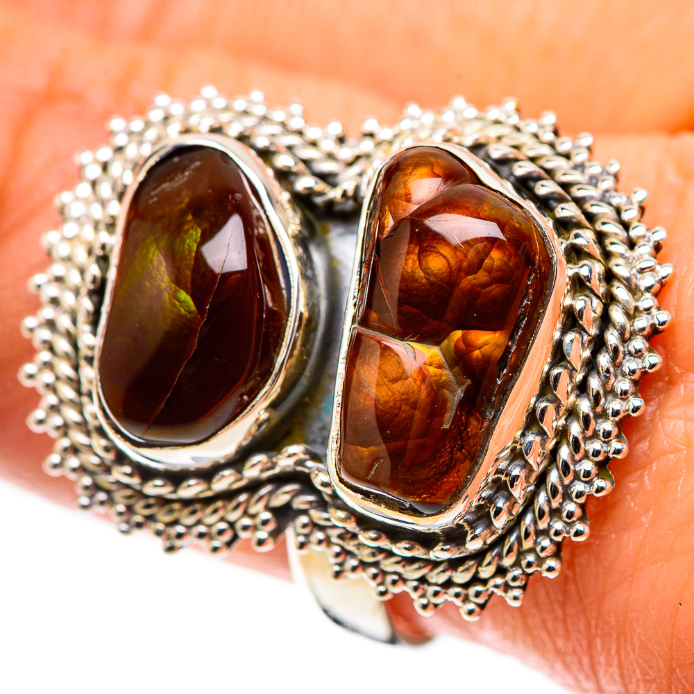 Mexican Fire Agate Ring Size 9.75 (925 Sterling Silver) RING138407