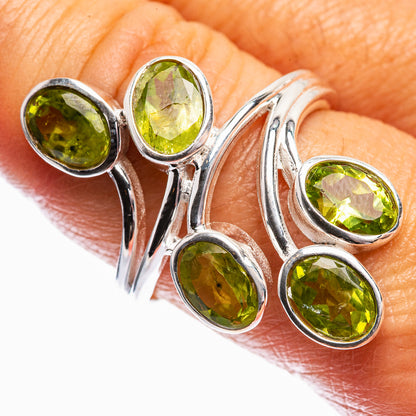 Peridot Ring Size 9.25 (925 Sterling Silver) R142254
