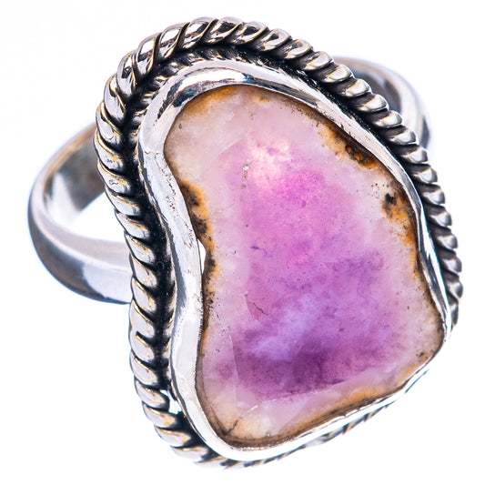 Rare Mexican Purple Opal Ring Size 7 (925 Sterling Silver) R4092