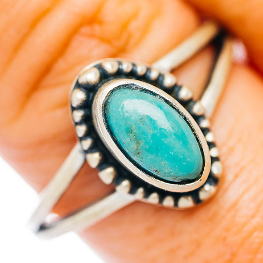 Mojave Turquoise Ring Size 10 (.925 Sterling Silver)