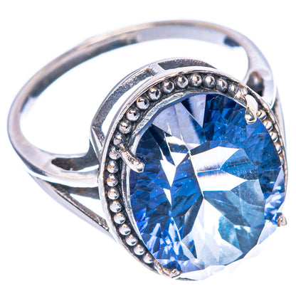 Blue Mystic Topaz Ring Size 8 (925 Sterling Silver) R1485