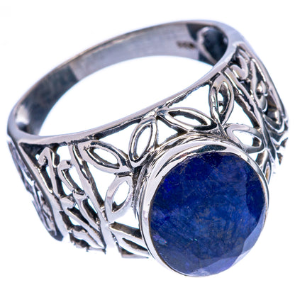 Blue Sillimanite Ring Size 9 (925 Sterling Silver) R146367
