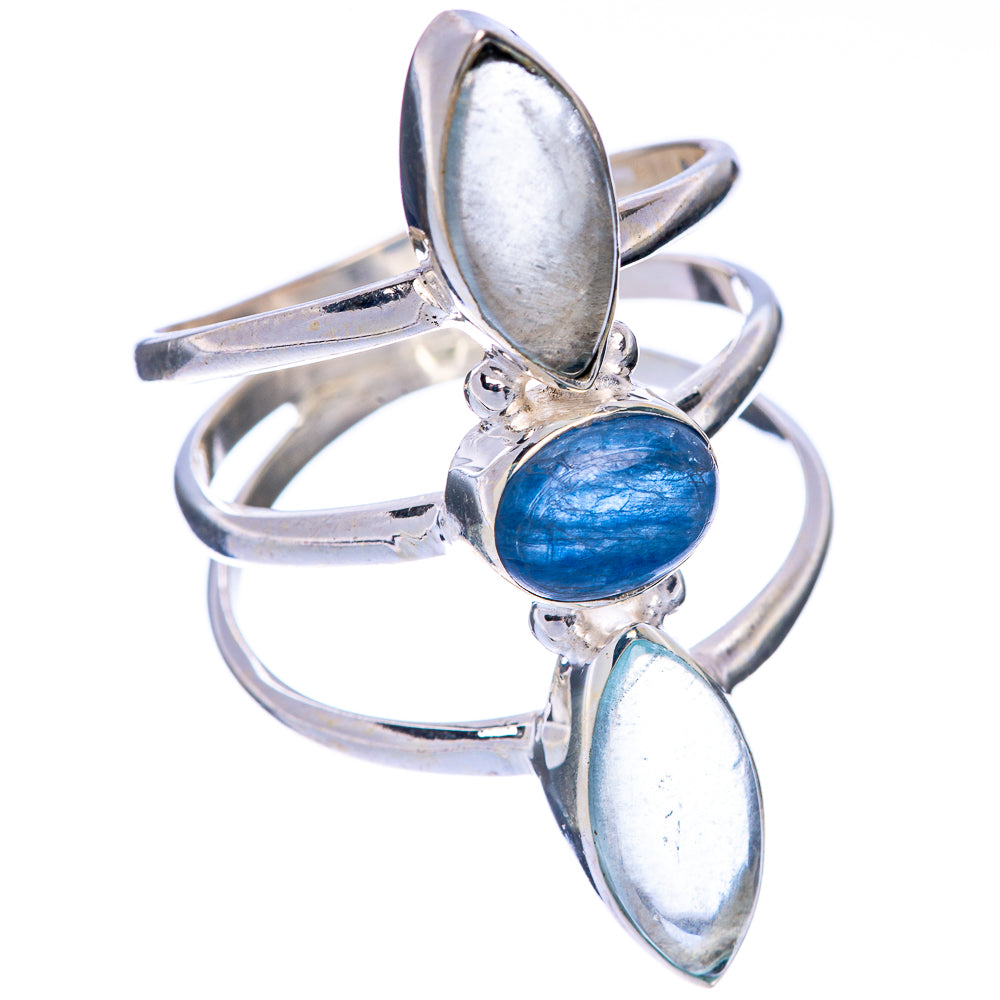Kyanite, Aquamarine Ring Size 9 (925 Sterling Silver) R144726