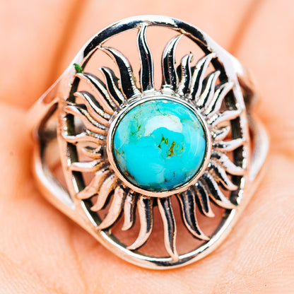 Mohave Turquoise Ring Size 8.75 (.925 Sterling Silver)