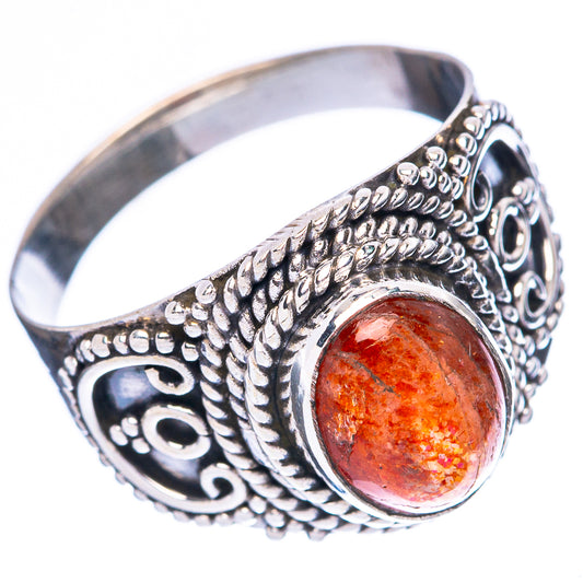 Sunstone 925 Sterling Silver Ring Size 6.75 (925 Sterling Silver) R3914
