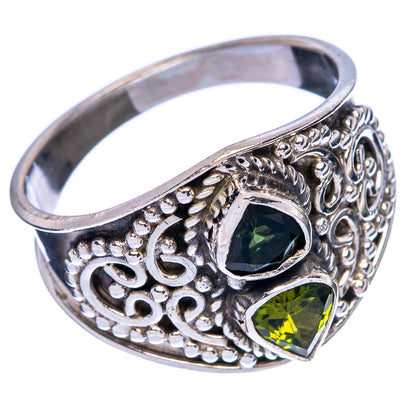 Peridot Ring Size 7.25 (925 Sterling Silver) R146115