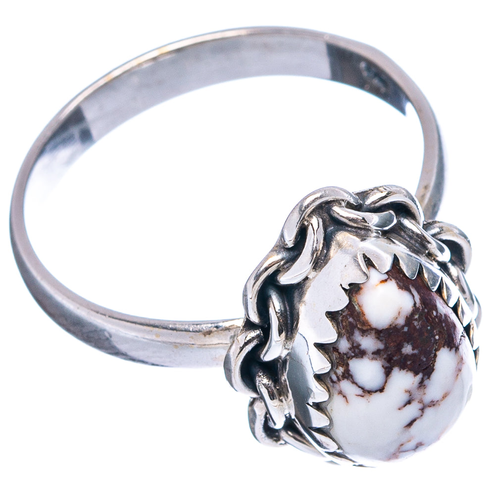 Wild Horse Jasper Ring Size 7 (.925 Sterling Silver)