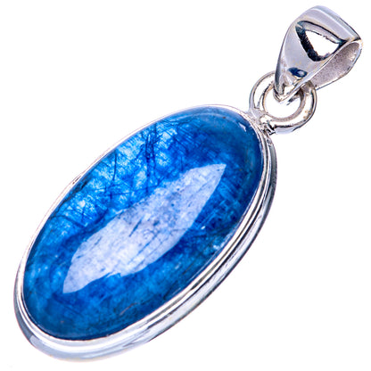 Kyanite Pendant 1 3/8" (925 Sterling Silver) P41360