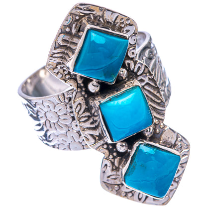 Sleeping Beauty Turquoise Ring Size 7.75 (925 Sterling Silver) R144878