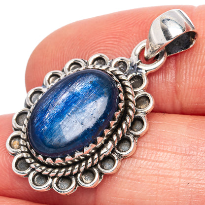 Kyanite Pendant 1 1/4" (925 Sterling Silver) P42057