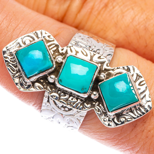 Sleeping Beauty Turquoise Ring Size 8 (925 Sterling Silver) R144604