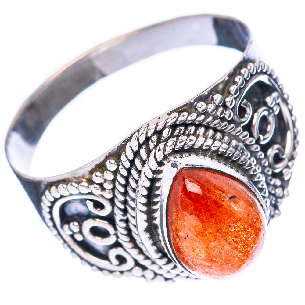 Sunstone 925 Sterling Silver Ring Size 8.5 (925 Sterling Silver) R3912