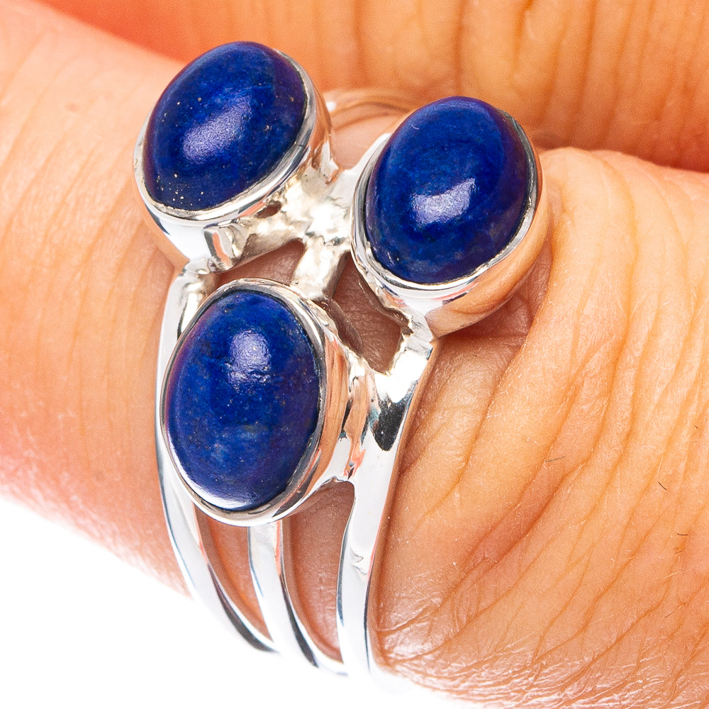 Premium Lapis Lazuli Ring Size 6.75 (925 Sterling Silver) RING7709