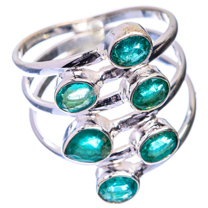 Zambian Emerald Ring Size 9.75 (925 Sterling Silver) R141510