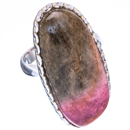 Pink Tourmaline Ring Size 7.25 (925 Sterling Silver) R1934