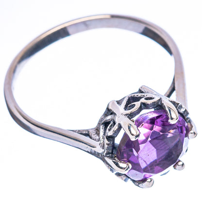 Amethyst 925 Sterling Silver Ring Size 9 Ana Co R2445