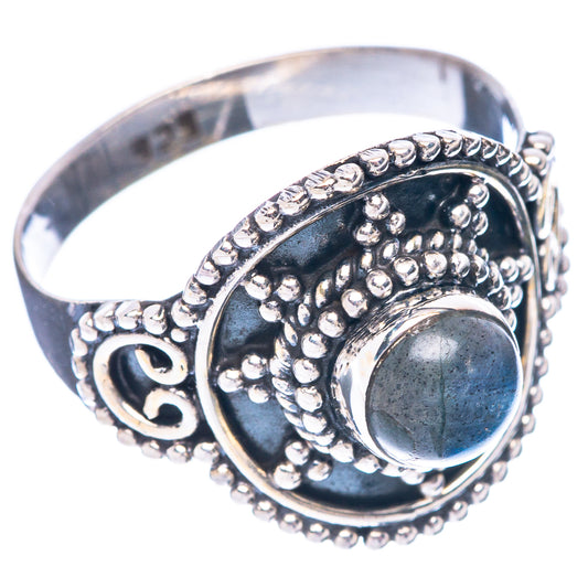 Labradorite Ring Size 7.25 (925 Sterling Silver) R5567