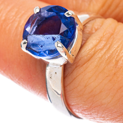 Rare Blue Apatite Ring Size 7.75 (925 Sterling Silver) R146608