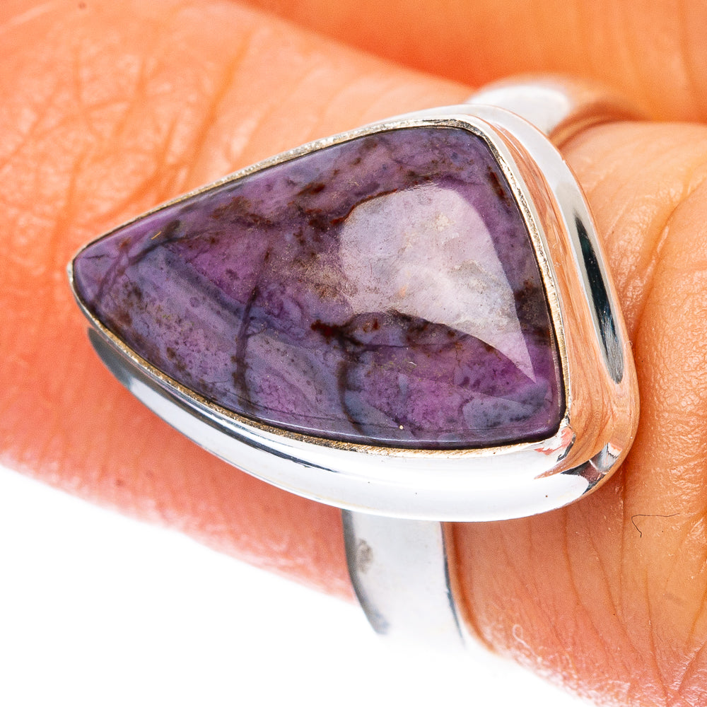 Rare Sugilite Ring Size 5 (925 Sterling Silver) R4046