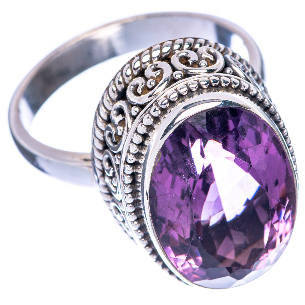 Amethyst Ring Size 7.75 (925 Sterling Silver) R144872