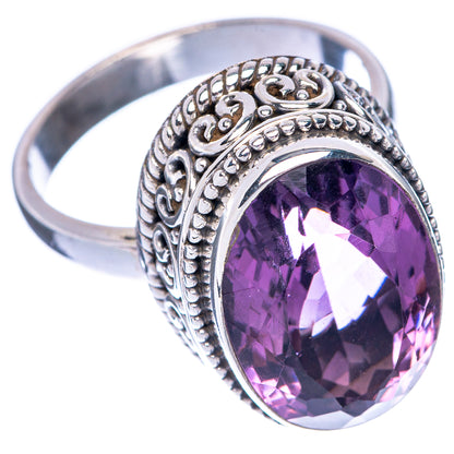 Amethyst Ring Size 7.75 (925 Sterling Silver) R144872