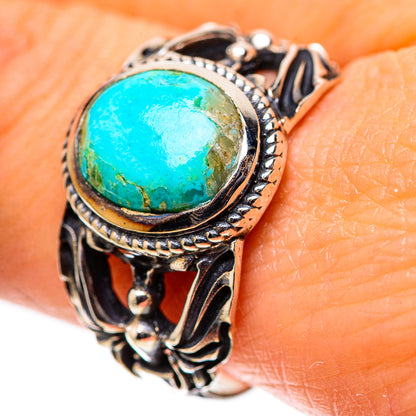 Chrysocolla 925 Sterling Silver Ring Size 10 (925 Sterling Silver) RING139450