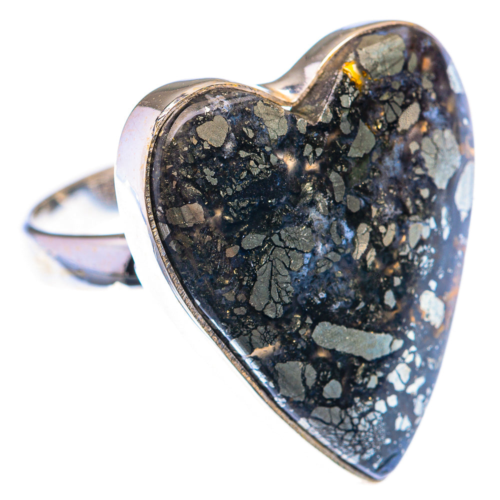 Large Healer's Gold Ring Size 9.5 (925 Sterling Silver) RING140013