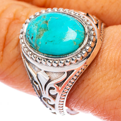 Chrysocolla Ring Size 9.5 (925 Sterling Silver) R146136