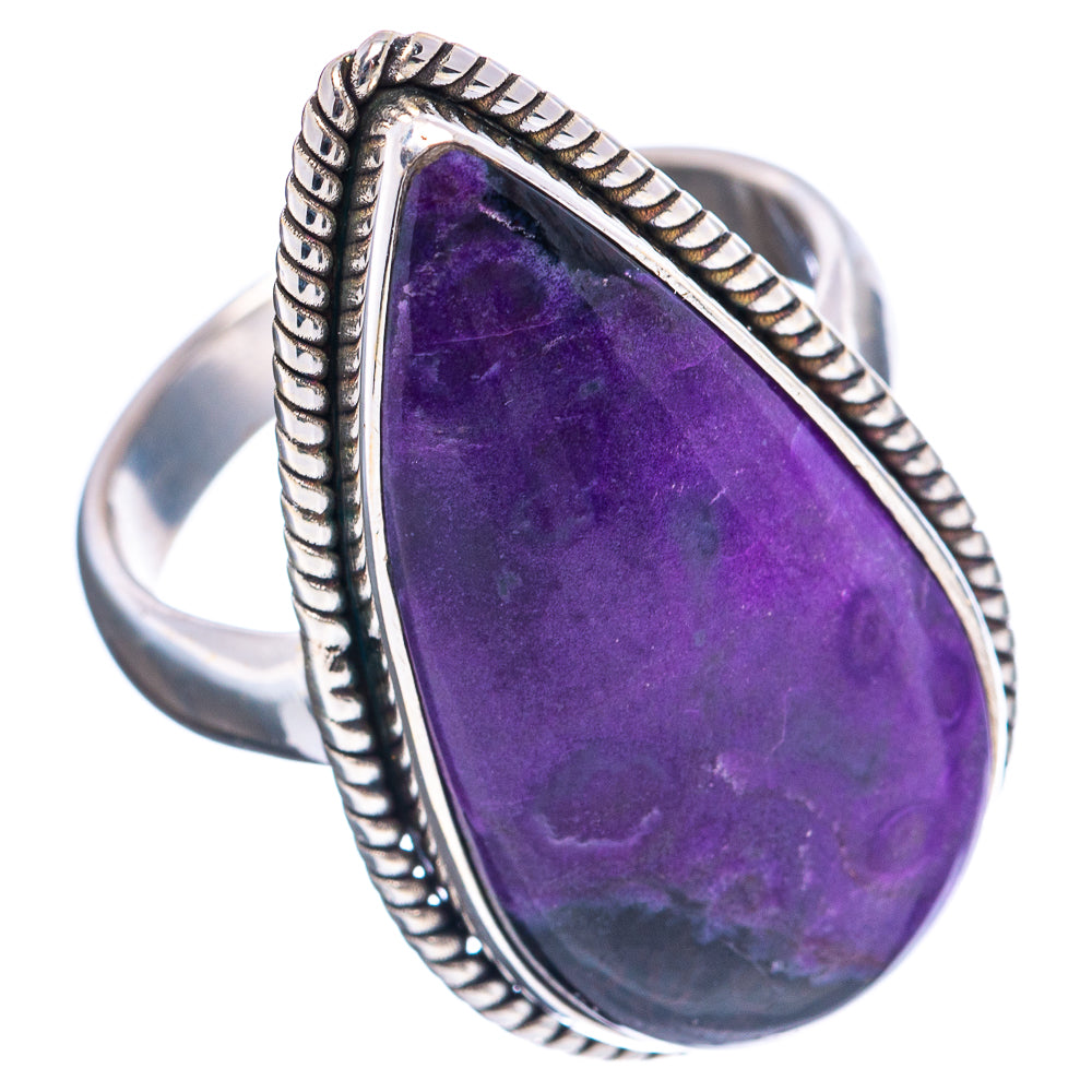 Premium Sugilite Ring Size 8 (.925 Sterling Silver)