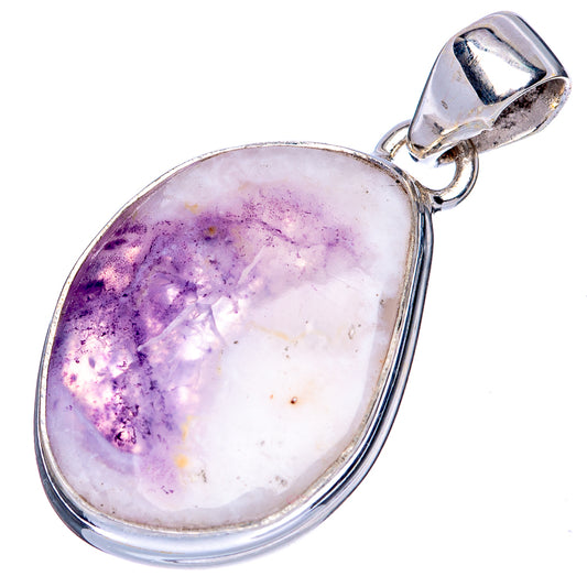 Rare Morado Opal Pendant 1 3/8" (925 Sterling Silver) P41478