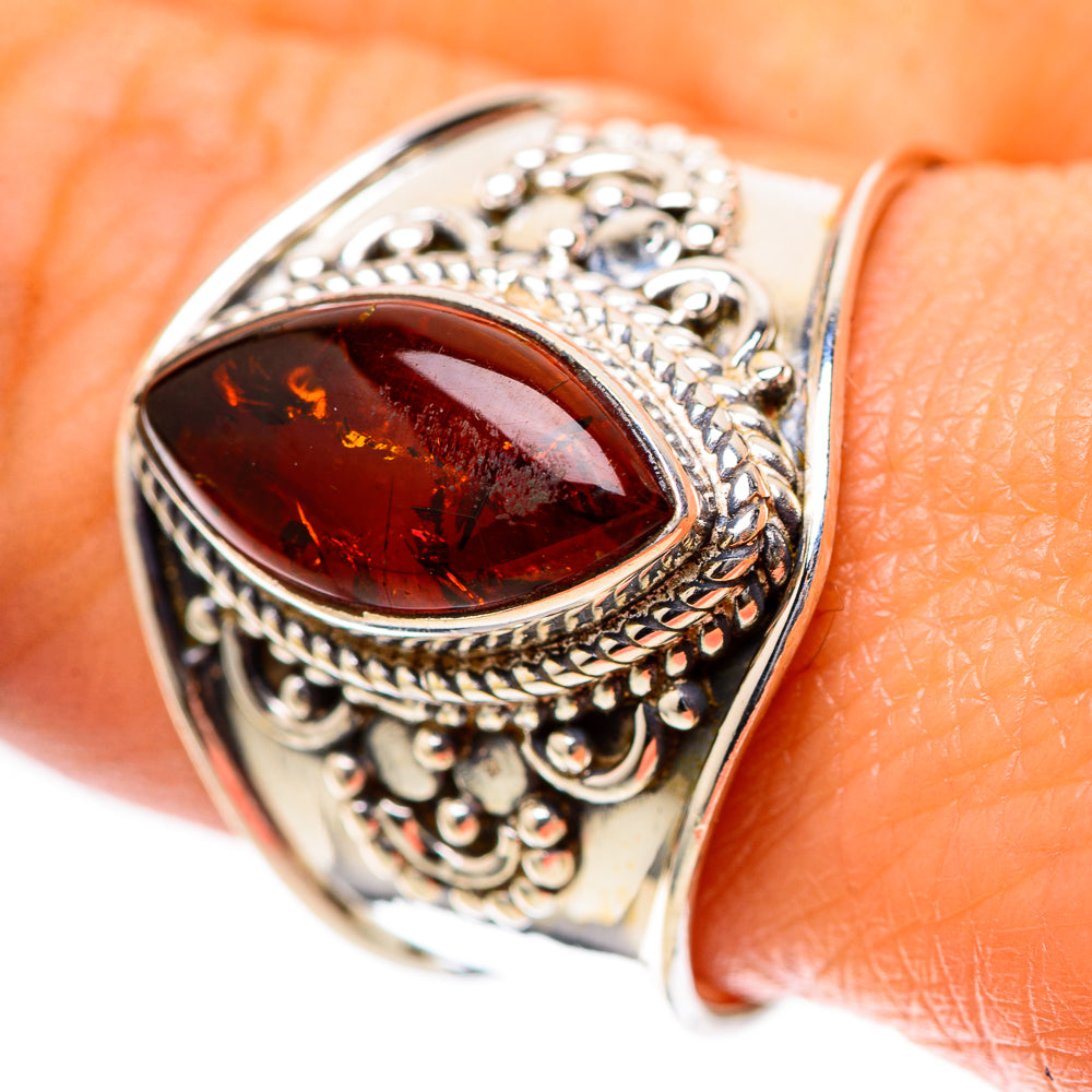 Baltic Amber 925 Sterling Silver Ring Size 9 (925 Sterling Silver) RING139369