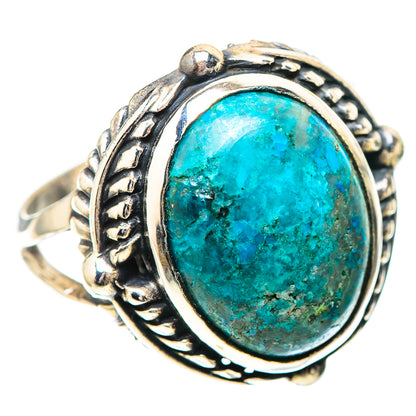 Chrysocolla Ring Size 9.25 (925 Sterling Silver) RING139011