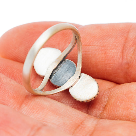 Sonoran Gold Turquoise Ring Size 9 (.925 Sterling Silver)