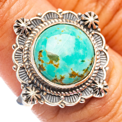 Royston Turquoise Ring Size 6.75 (.925 Sterling Silver)