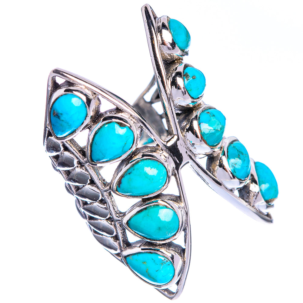 Large Sleeping Beauty Turquoise Ring Size 5 (925 Sterling Silver) R144308