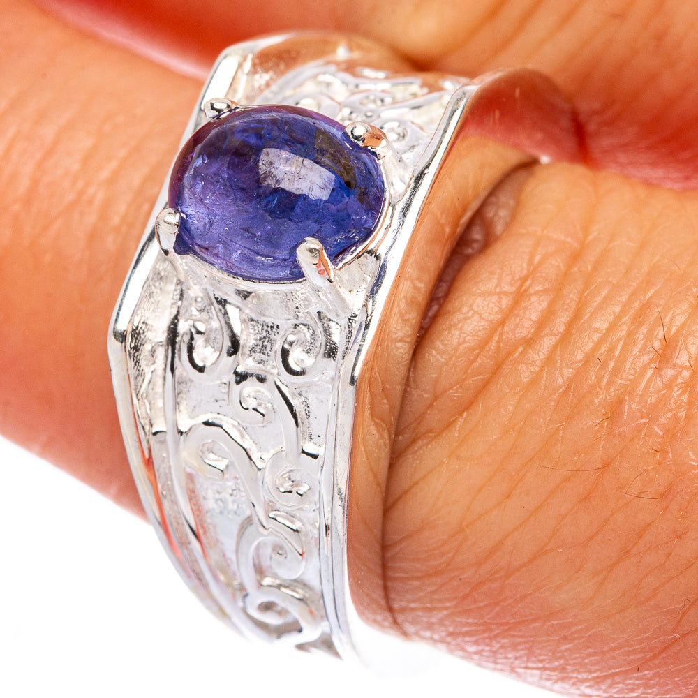 Natural Tanzanite Ring Size 7.75 (925 Sterling Silver) R146001
