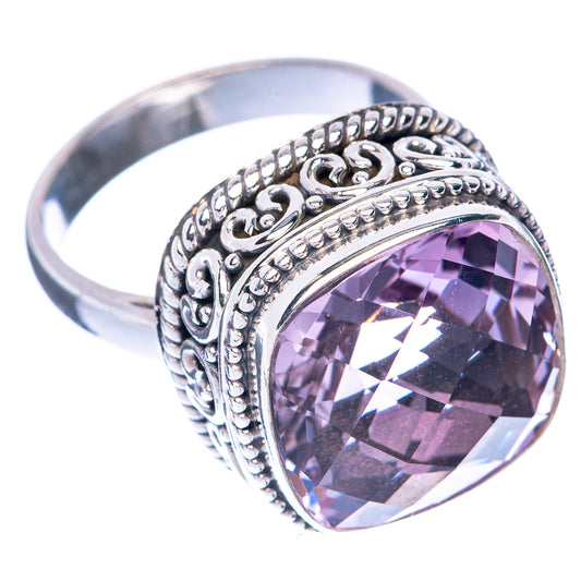 Pink Amethyst Ring Size 7 (925 Sterling Silver) R144926