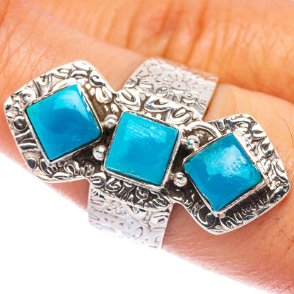 Sleeping Beauty Turquoise Ring Size 8 (925 Sterling Silver) R144910