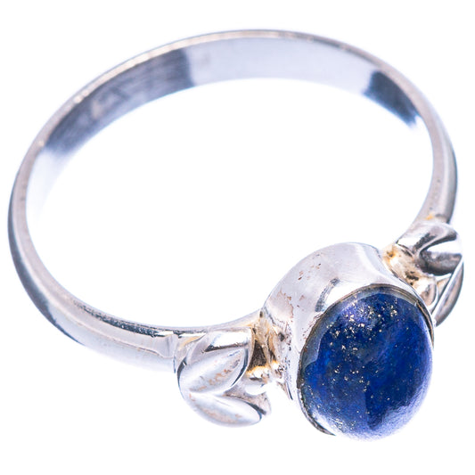 Lapis Lazuli Ring Size 7 (925 Sterling Silver) R5585