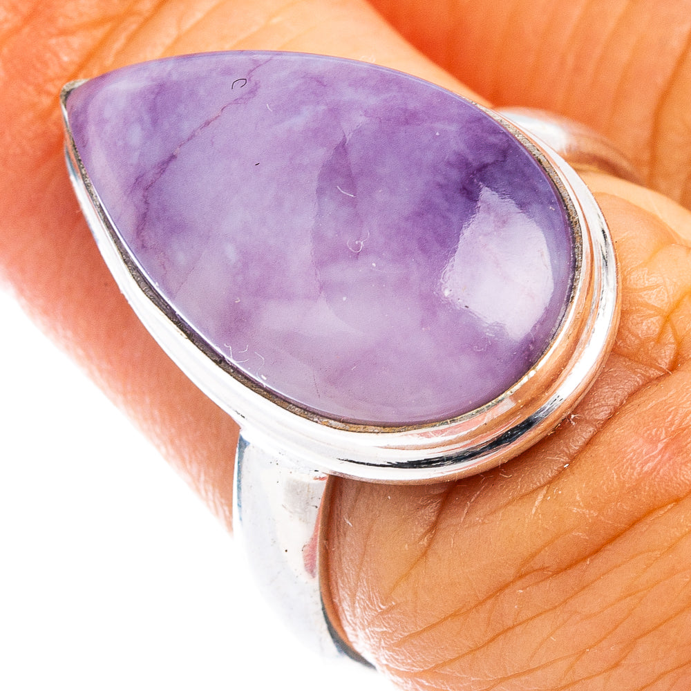 Morado Opal Ring Size 6.5 (.925 Sterling Silver)