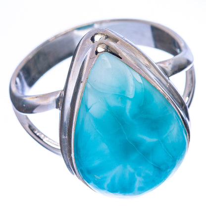 Larimar Ring Size 7.5 (925 Sterling Silver) R146047