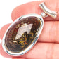 Ana Silver Co Baltic Amber Pendant 1 3/4" (925 Sterlnig Silver)