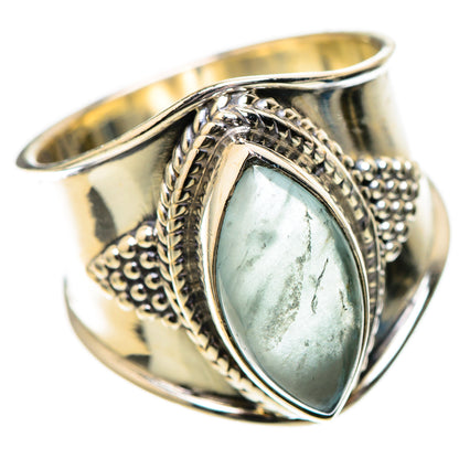 Natural Aquamarine Ring Size 7 (925 Sterling Silver) RING137864
