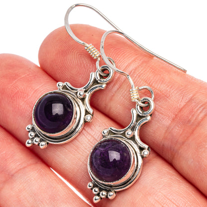 Tanzanite Earrings 1 5/8" (925 Sterling Silver) E433395