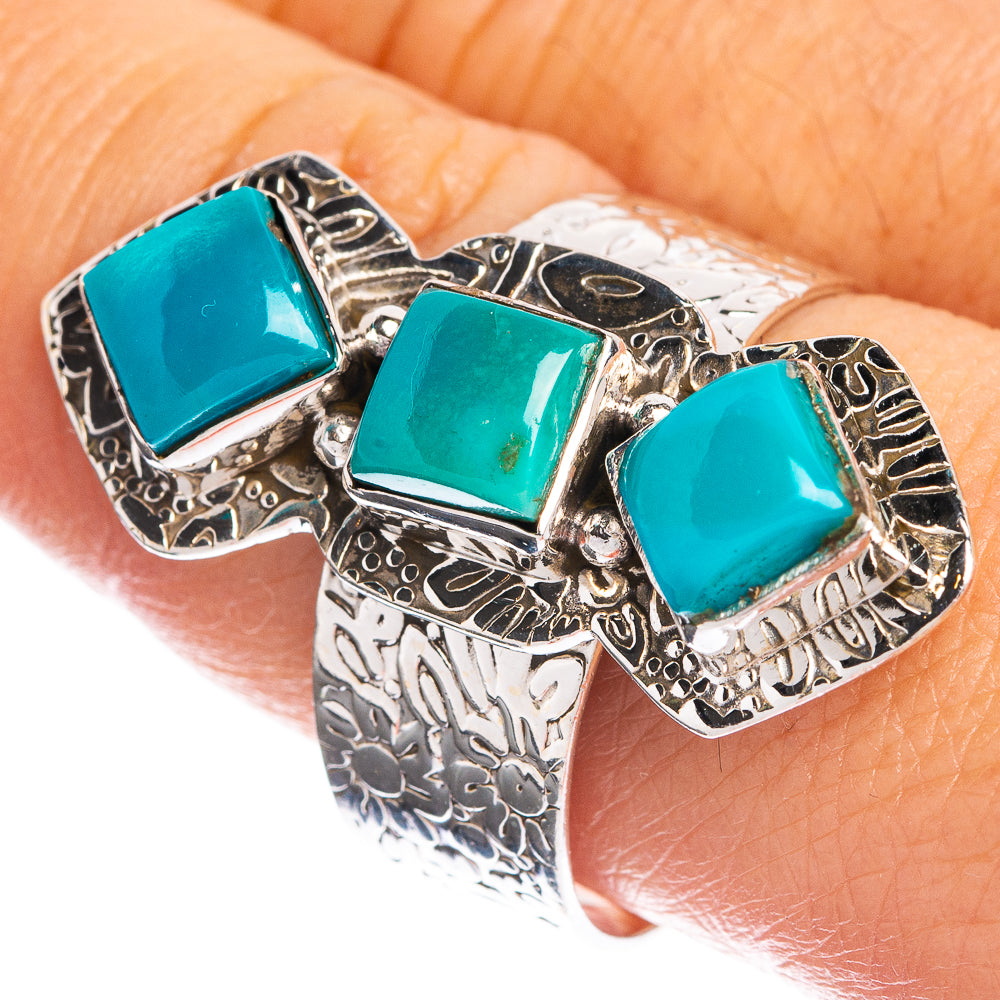 Sleeping Beauty Turquoise Ring Size 10 (925 Sterling Silver) R144288