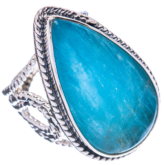 Signature Aquamarine Ring Size 7 (925 Sterling Silver) R3531