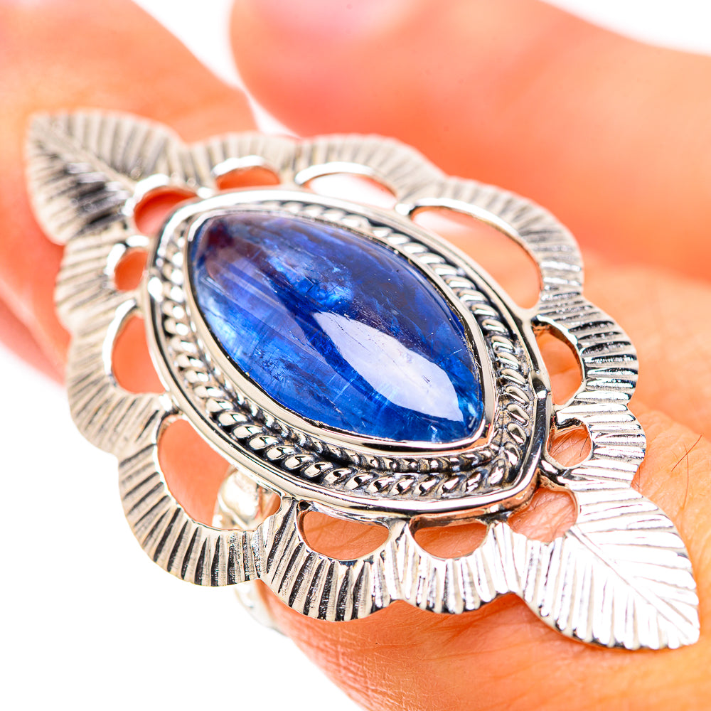 Signature Large Kyanite Ring Size 7.25 (925 Sterling Silver) RING138260