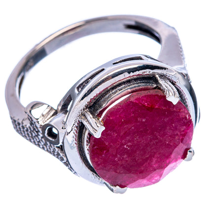 Red Sillimanite Ring Size 6.75 (925 Sterling Silver) R146062