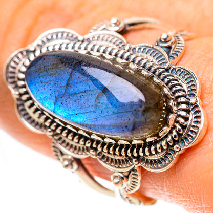 Labradorite 925 Sterling Silver Ring Size 9 (925 Sterling Silver) RING139529
